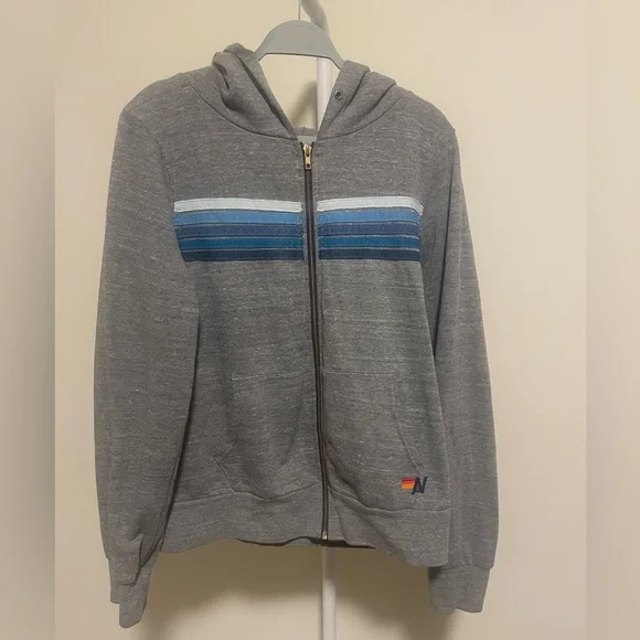 Aviator Nation 5 Stripe Hoodie - Picture 4 of 4